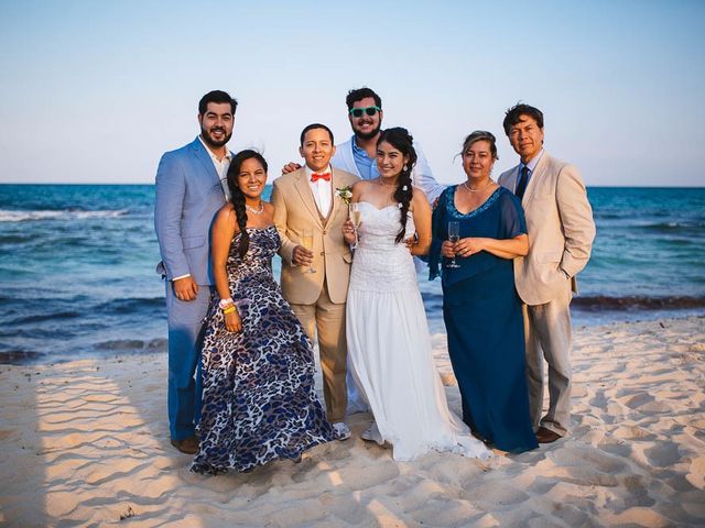 La boda de Andrés y Merci en Playa del Carmen, Quintana Roo 20