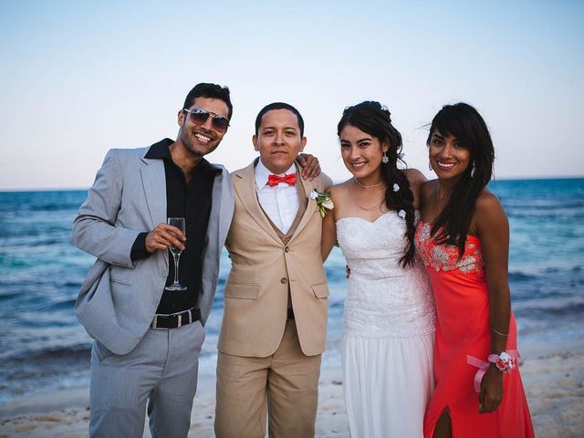La boda de Andrés y Merci en Playa del Carmen, Quintana Roo 22