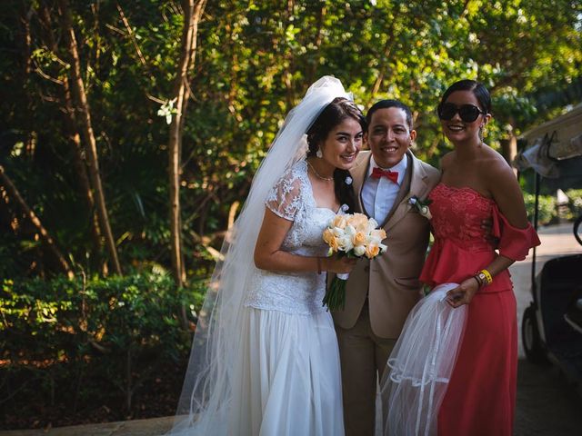La boda de Andrés y Merci en Playa del Carmen, Quintana Roo 12