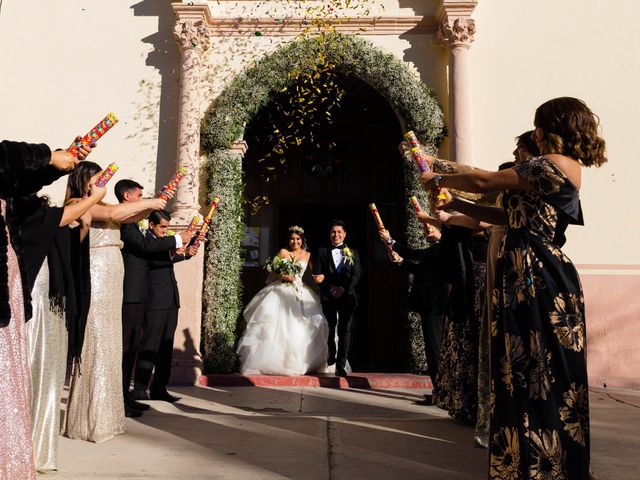 La boda de Uriel y Edna en Villa Hidalgo, San Luis Potosí 24