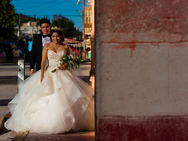 La boda de Uriel y Edna en Villa Hidalgo, San Luis Potosí 29