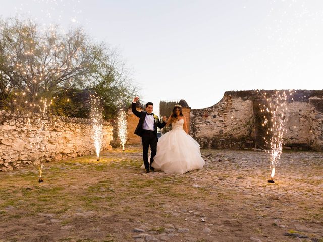 La boda de Uriel y Edna en Villa Hidalgo, San Luis Potosí 38