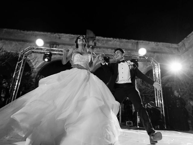 La boda de Uriel y Edna en Villa Hidalgo, San Luis Potosí 53