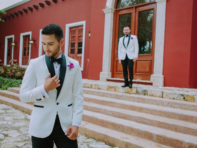 La boda de Alejandro y Genaro en Conkal, Yucatán 13