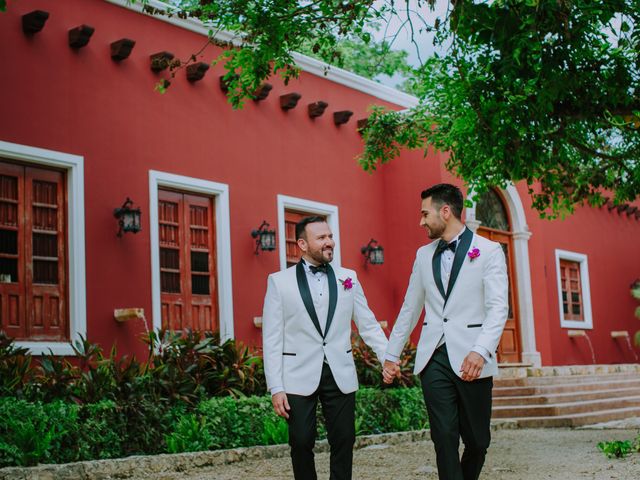 La boda de Alejandro y Genaro en Conkal, Yucatán 16