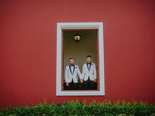 La boda de Alejandro y Genaro en Conkal, Yucatán 2