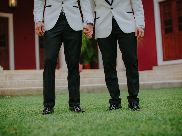 La boda de Alejandro y Genaro en Conkal, Yucatán 20