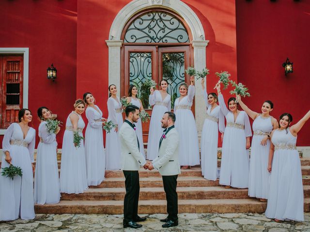 La boda de Alejandro y Genaro en Conkal, Yucatán 21