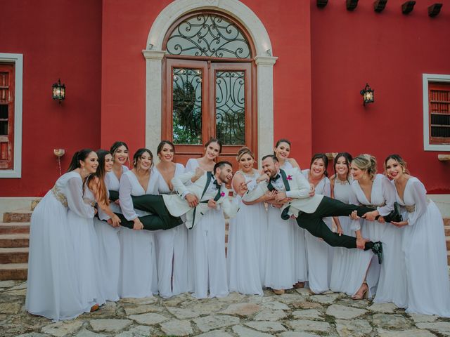 La boda de Alejandro y Genaro en Conkal, Yucatán 22