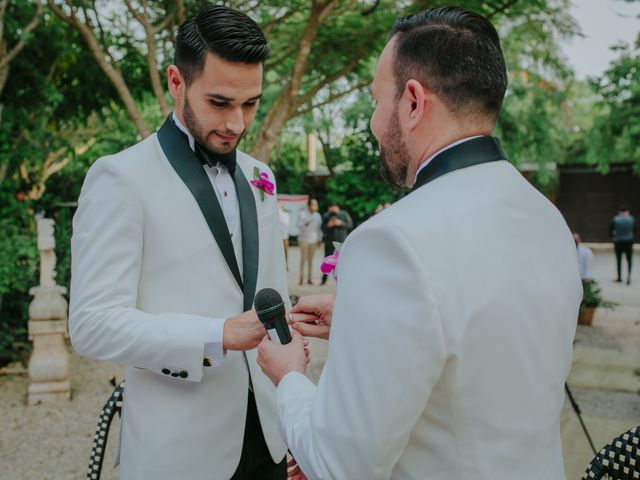 La boda de Alejandro y Genaro en Conkal, Yucatán 30