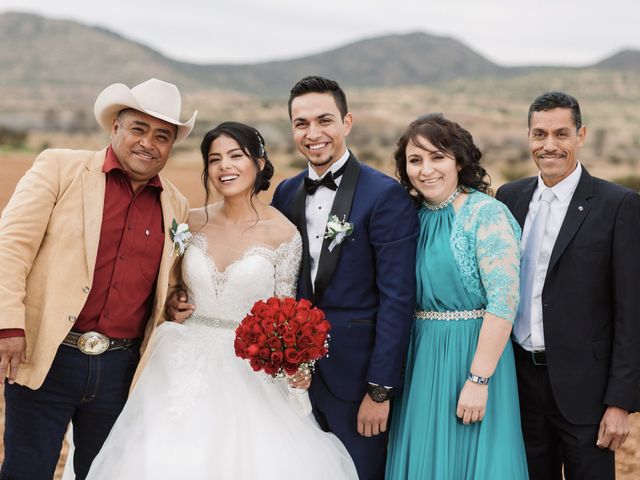 La boda de Yoel y Leydi en Río Grande, Zacatecas 26