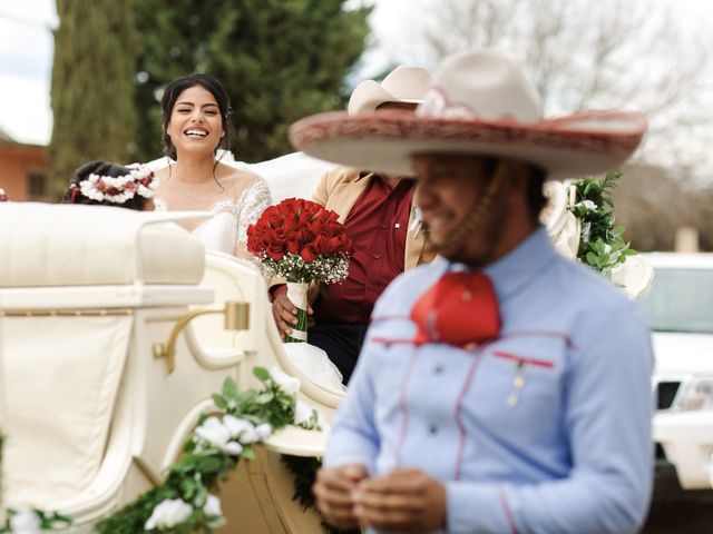 La boda de Yoel y Leydi en Río Grande, Zacatecas 30