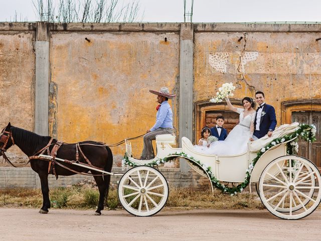 La boda de Yoel y Leydi en Río Grande, Zacatecas 46
