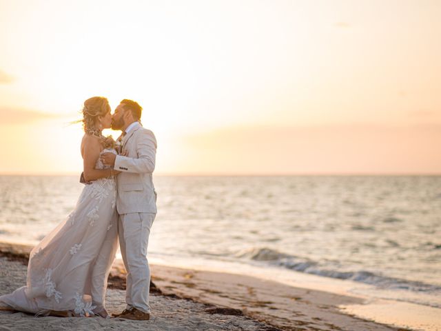 La boda de Saúl y Evelyn en Telchac Puerto, Yucatán 40