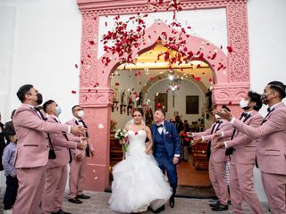 La boda de Santiago y Carla