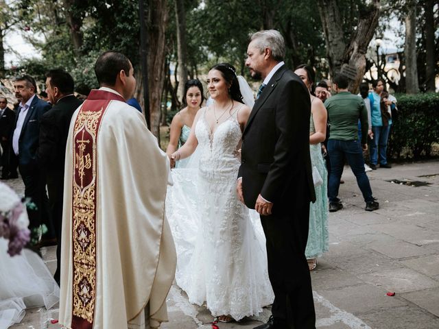 La boda de Moisés y Karina en Tepotzotlán, Estado México 26