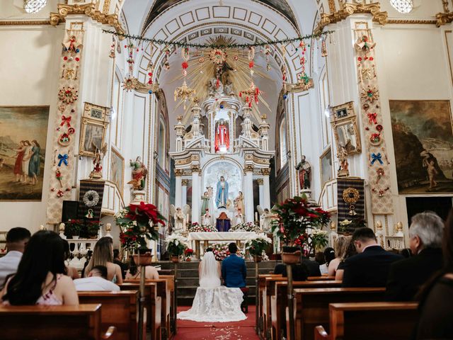 La boda de Moisés y Karina en Tepotzotlán, Estado México 29