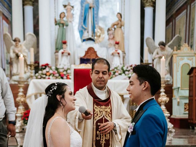 La boda de Moisés y Karina en Tepotzotlán, Estado México 31