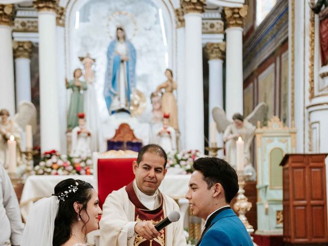 La boda de Moisés y Karina en Tepotzotlán, Estado México 32