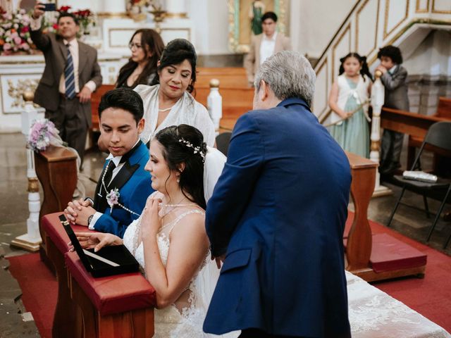 La boda de Moisés y Karina en Tepotzotlán, Estado México 33