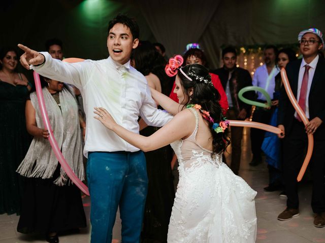 La boda de Moisés y Karina en Tepotzotlán, Estado México 74