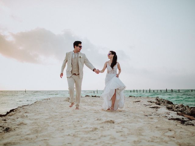 La boda de Fer y Abi en Playa del Carmen, Quintana Roo 81
