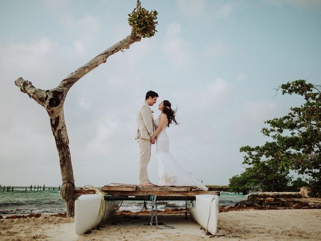 La boda de Fer y Abi en Playa del Carmen, Quintana Roo 101
