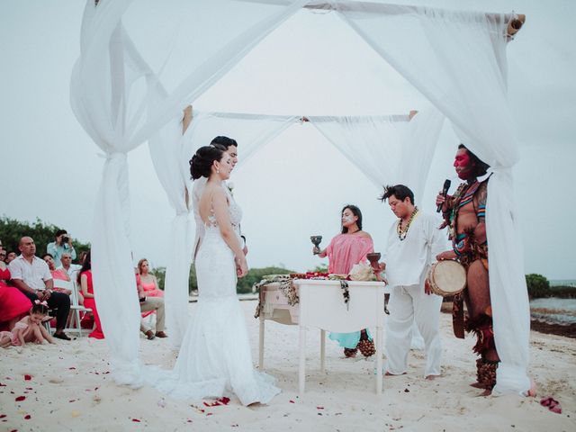 La boda de Fer y Abi en Playa del Carmen, Quintana Roo 135