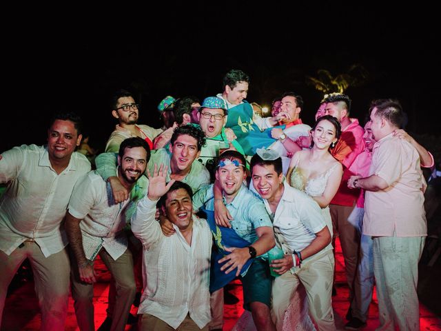 La boda de Fer y Abi en Playa del Carmen, Quintana Roo 155