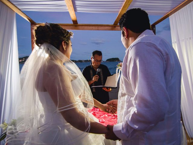 La boda de Omar y Pamela en Huatulco, Oaxaca 21