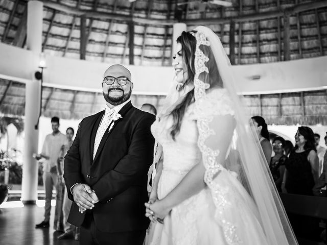 La boda de Mauricio y Paulina en Puerto Aventuras, Quintana Roo 28
