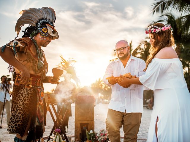 La boda de Mauricio y Paulina en Puerto Aventuras, Quintana Roo 40