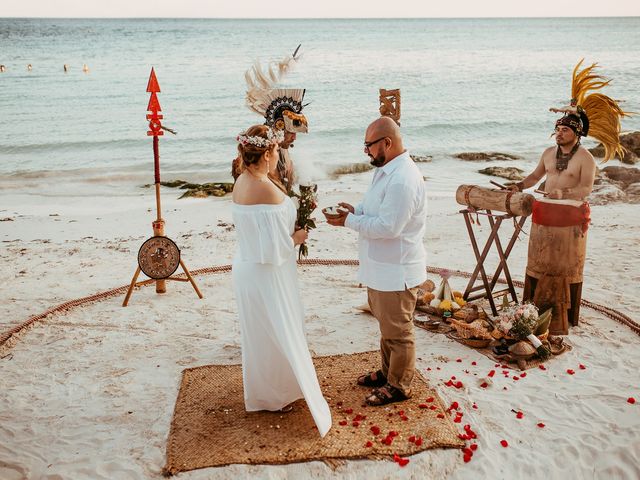 La boda de Mauricio y Paulina en Puerto Aventuras, Quintana Roo 41