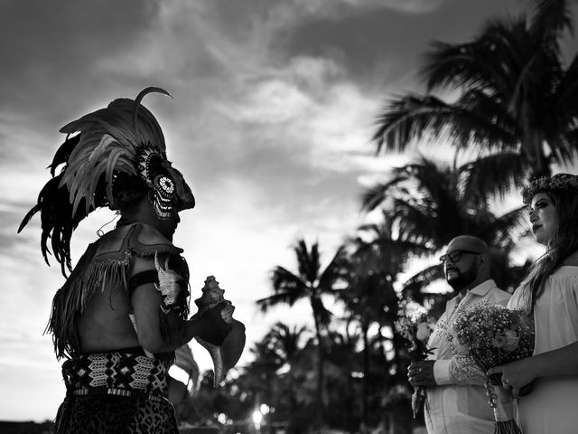 La boda de Mauricio y Paulina en Puerto Aventuras, Quintana Roo 45
