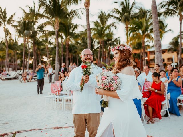 La boda de Mauricio y Paulina en Puerto Aventuras, Quintana Roo 46