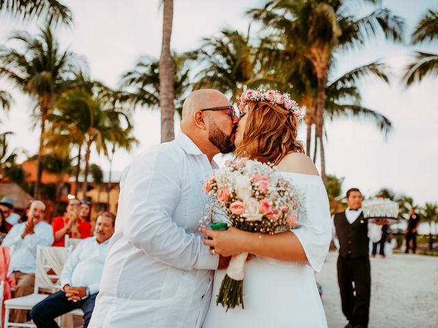 La boda de Mauricio y Paulina en Puerto Aventuras, Quintana Roo 47