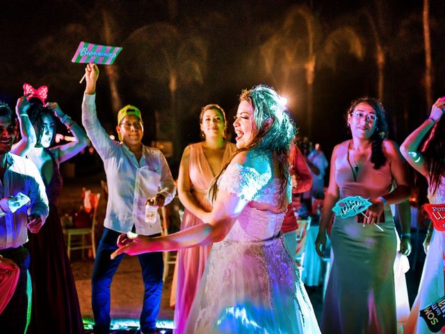 La boda de Mauricio y Paulina en Puerto Aventuras, Quintana Roo 65