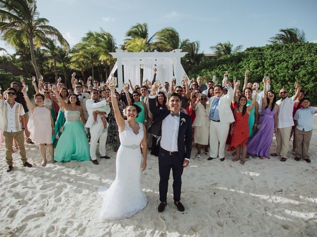 La boda de Patricio y Daniela en Playa del Carmen, Quintana Roo 33