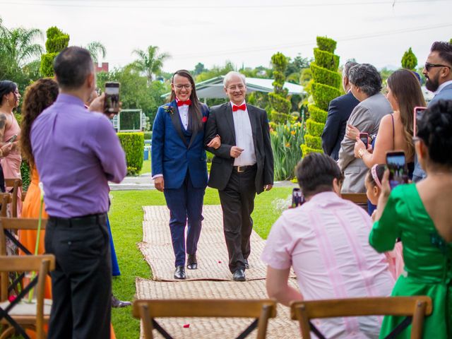 La boda de Dianaid y Luu en Jiutepec, Morelos 14