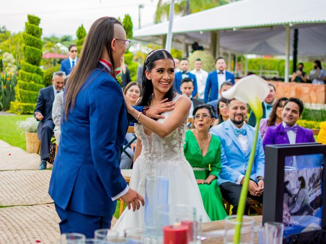 La boda de Dianaid y Luu en Jiutepec, Morelos 33