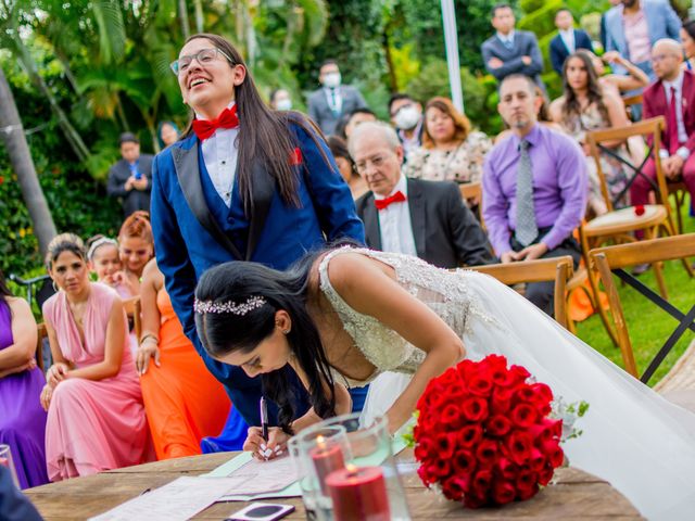 La boda de Dianaid y Luu en Jiutepec, Morelos 41