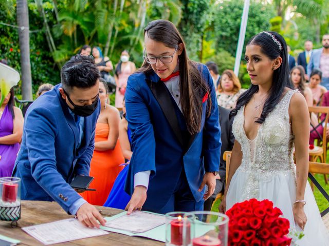 La boda de Dianaid y Luu en Jiutepec, Morelos 42