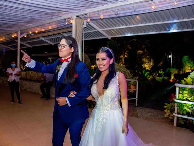 La boda de Dianaid y Luu en Jiutepec, Morelos 54