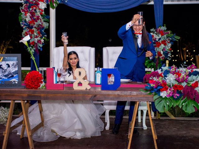 La boda de Dianaid y Luu en Jiutepec, Morelos 58