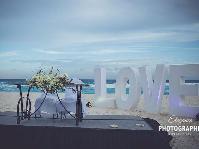 La boda de Kike y Elisa en Cancún, Quintana Roo 6