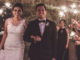 La boda de Alejandra Anguiano y Antonio Landín