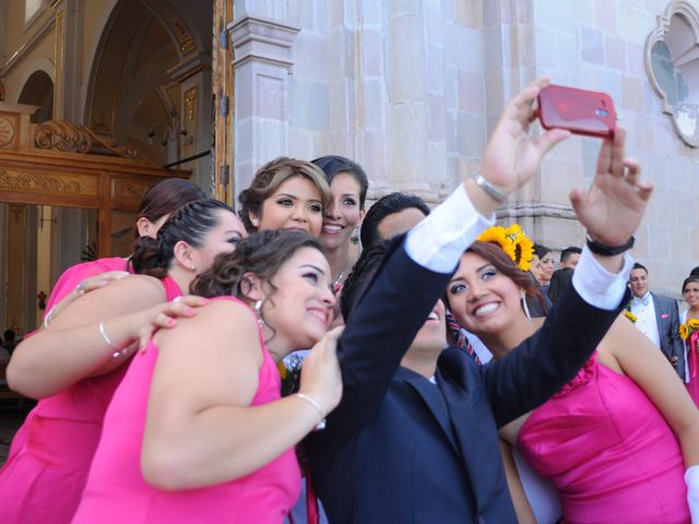 La boda de Milagros y Leonel en Cuerámaro, Guanajuato 74