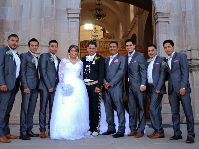 La boda de Milagros y Leonel en Cuerámaro, Guanajuato 79