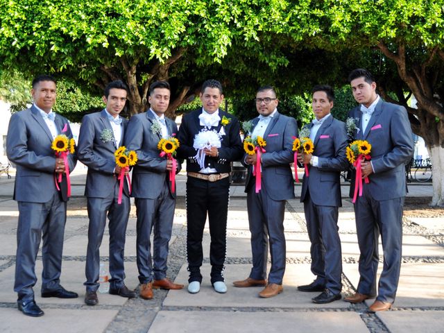 La boda de Milagros y Leonel en Cuerámaro, Guanajuato 87