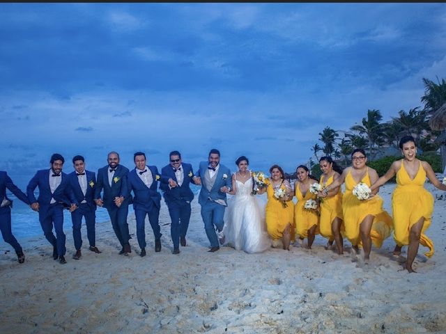 La boda de Bruno y Vivi  en Cancún, Quintana Roo 8